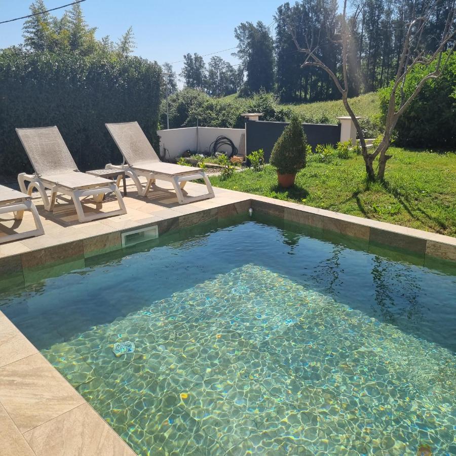 Rez De Villa Avec Piscine Privee, Wifi, Jardin Cloture Penta di Casinca Ngoại thất bức ảnh